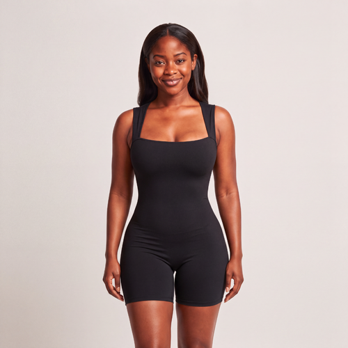 BodyTalk© Sleeveless Wide Strap Romper