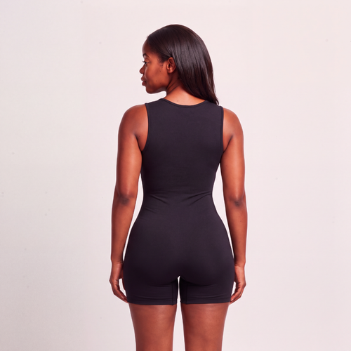 BodyTalk© Sleeveless Wide Strap Romper