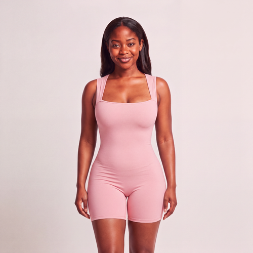 BodyTalk© Sleeveless Wide Strap Romper