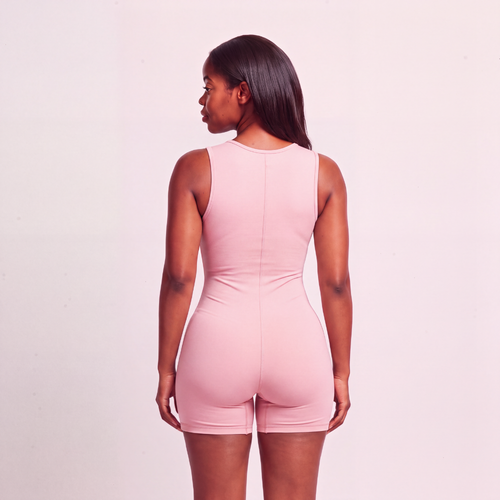 BodyTalk© Sleeveless Wide Strap Romper