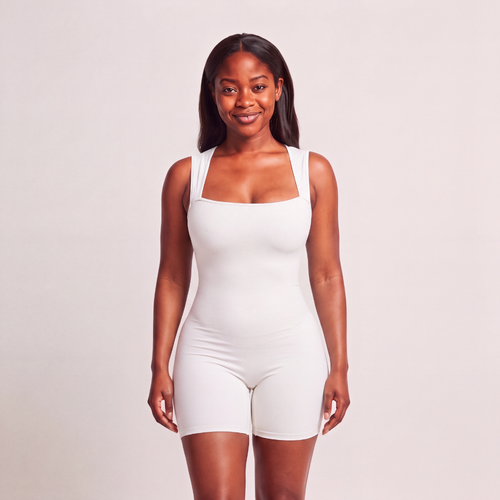 BodyTalk© Sleeveless Wide Strap Romper